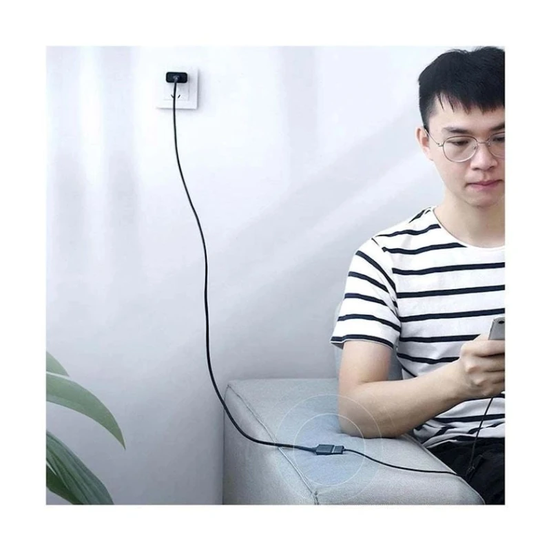 Uzadıcı Ugreen US103 10318 USB 2.0 Male to USB 2.0 Female Cable Black, 5 m