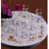 Çay dəsti Buta Glass EA00046, 6 nəfərlik 12 parça, şüşə, qızılı/şəffaf Çay dəsti Buta Glass EA00046, 6 nəfərlik 12 parça, şüşə, qızılı/şəffaf