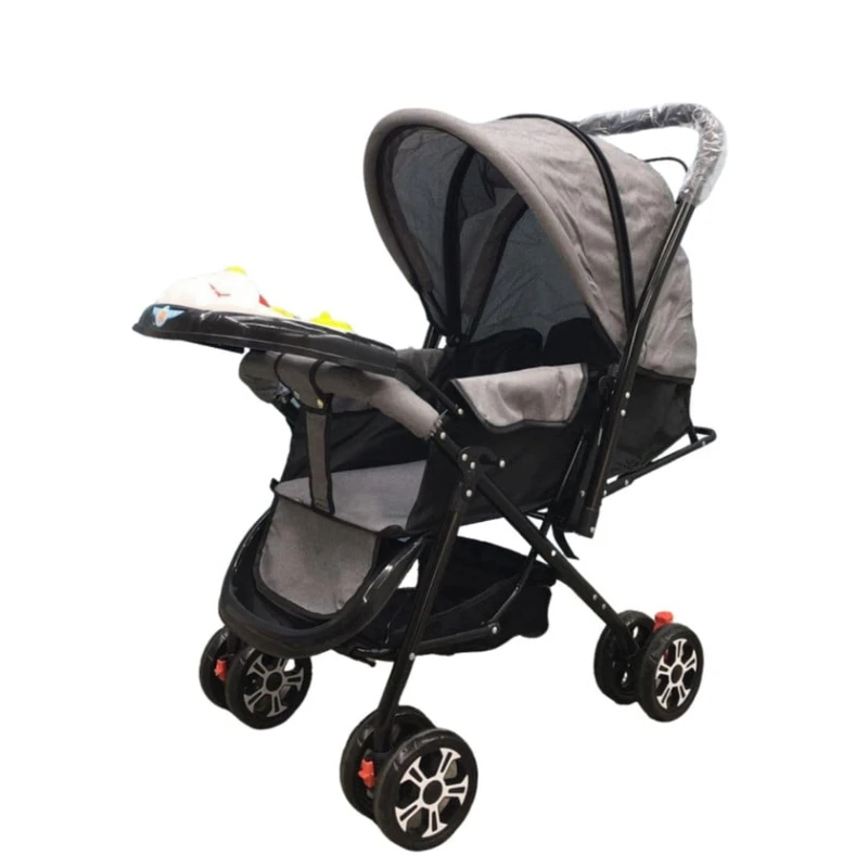 Uşaq arabası boz AZR-8789 Uşaq arabası boz AZR-8789