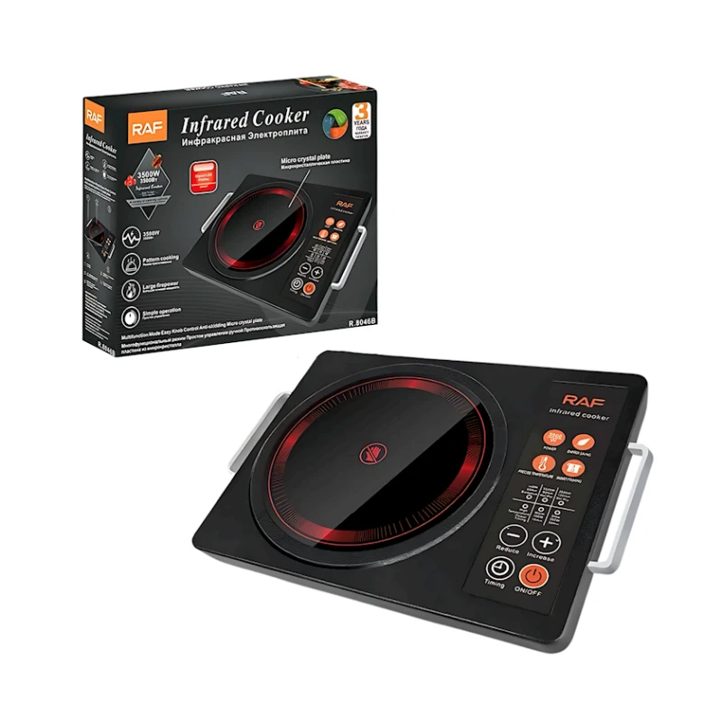 Электрическая плита RAF R-8046B Black