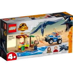Конструктор LEGO Jurassic World Погоня за птеранодоном 76943, 4+ лет, 94 элементов