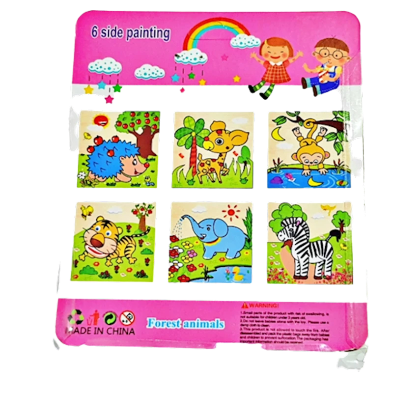 Кубики-пазл 6 Side Painting 