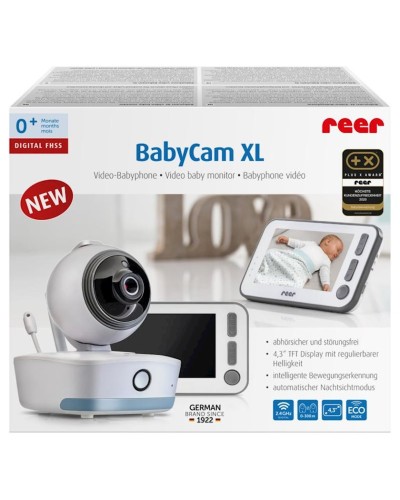 Videodayə Reer BabyCam XL, ağ/boz