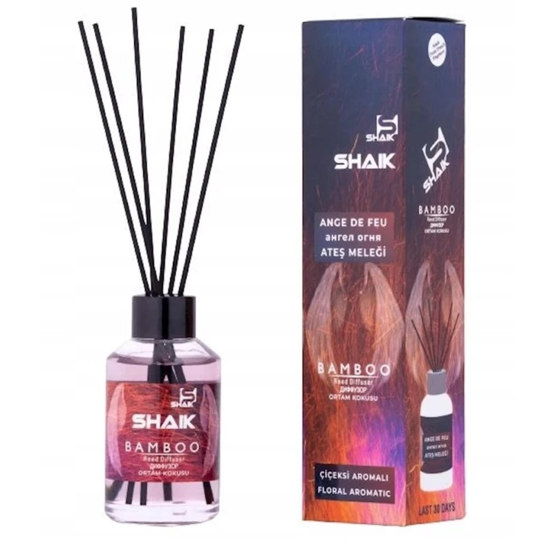 Ароматический диффузор Shaik Home Bamboo Reed Diffuser Ange de Feu, 100 мл Ароматический диффузор Shaik Home Bamboo Reed Diffuser Ange de Feu, 100 мл