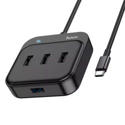 USB HUB Hoco HB31 Black