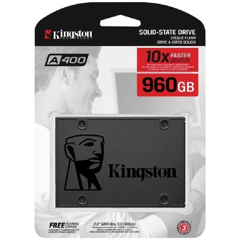 SSD накопитель Kingston 960 GB SSD SA400S37 SATA3 2.5 SSD накопитель Kingston 960 GB SSD SA400S37 SATA3 2.5