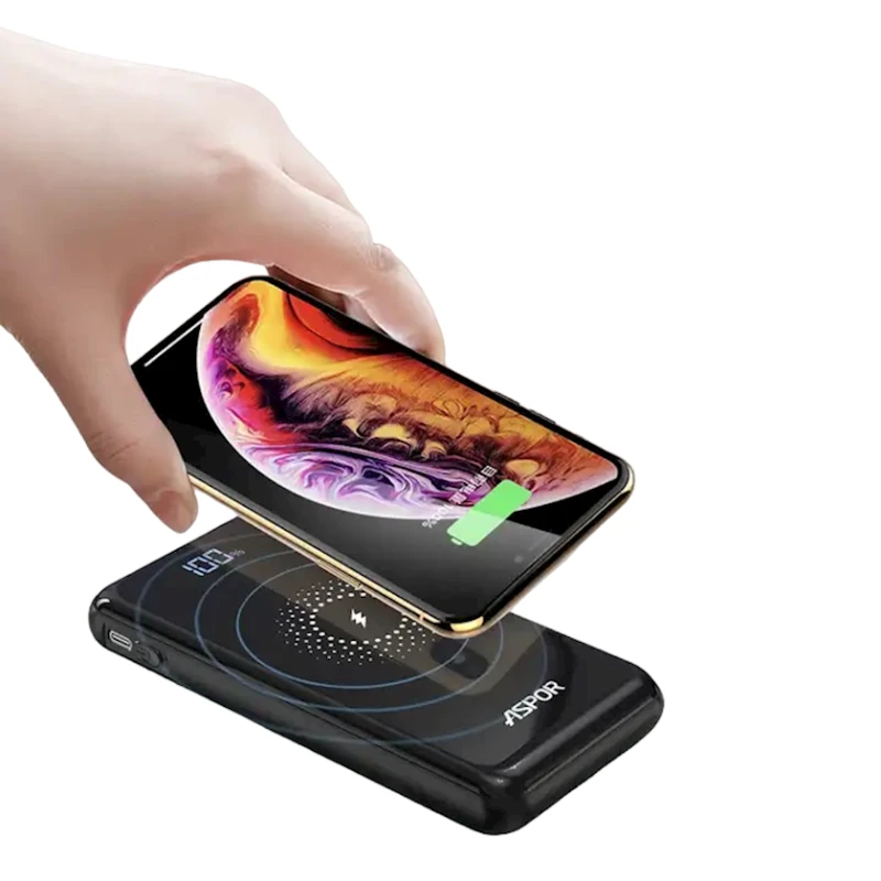 Внешний аккумулятор Aspor A305 10000 mAh Black