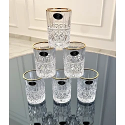 Набор стаканов Crystal Gallery SHA-00003385, прозрачные, 6 шт