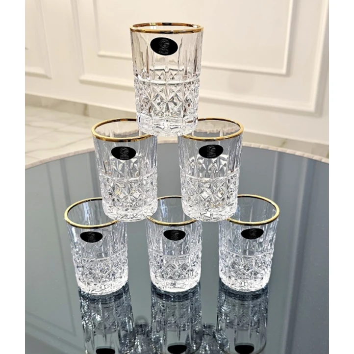 Набор стаканов Crystal Gallery SHA-00003385, прозрачные, 6 шт Набор стаканов Crystal Gallery SHA-00003385, прозрачные, 6 шт
