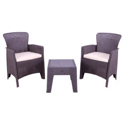 Комплект садовой мебели Karizma SP_6185, 3 предмета, фиолетовый Комплект садовой мебели Karizma SP_6185, 3 предмета, фиолетовый