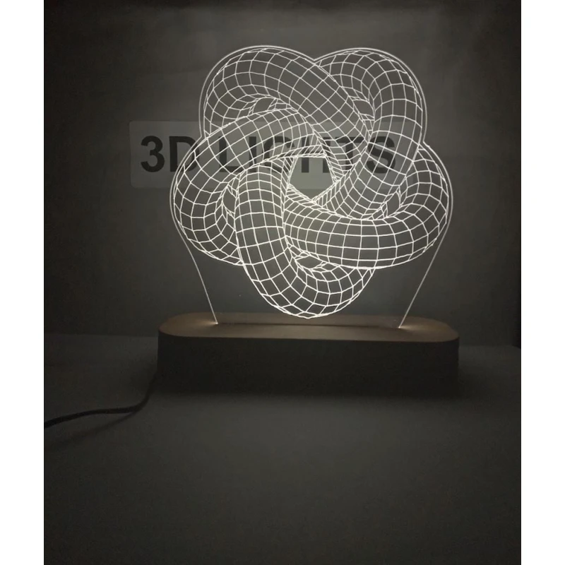 3D-gecə lampası tka02, 20x14 sm, ağ 3D-gecə lampası tka02, 20x14 sm, ağ