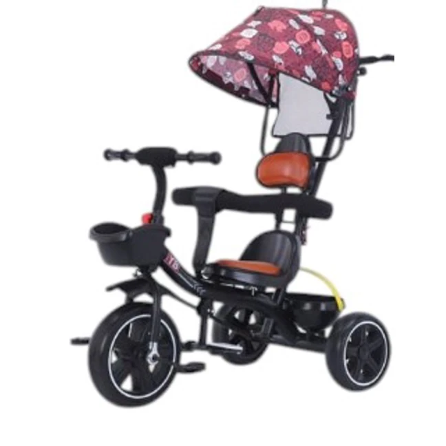 Üçtəkərli uşaq velosipedi Model A8, 1-3 yaş, qırmızı
