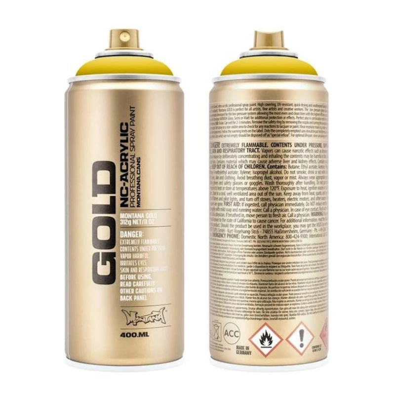 Aerozol boya Montana Gold G1040 Asia, 400 ml