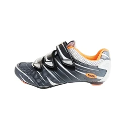 Велотуфли 1, размер 42, черные/оранжевые