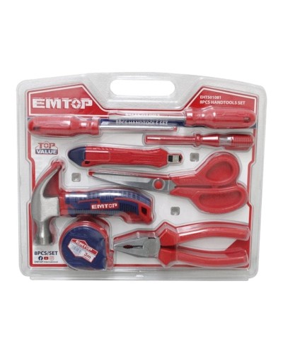 Alət dəsti Emtop EHTS01081, 8 parça