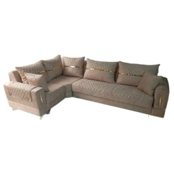 Угловой диван KS-8, коричневый, 300x200 см Угловой диван KS-8, коричневый, 300x200 см