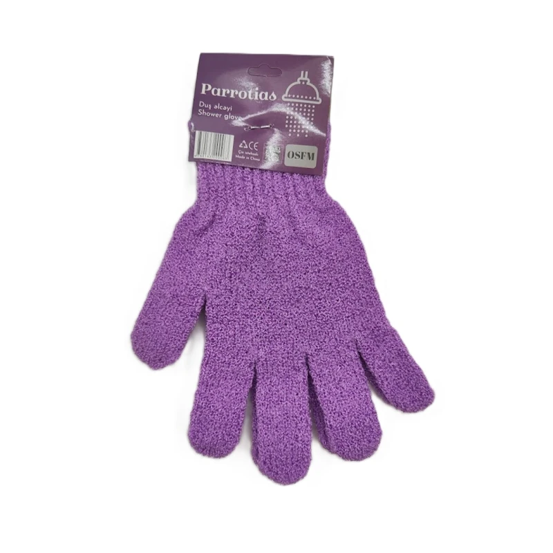 Мочалка-перчатка Parrotias PRT-UM-25 Фиолетовая
