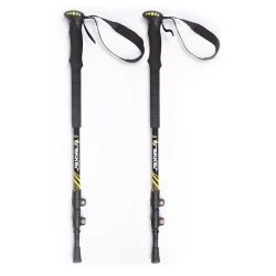 Треккинговые палки Evolite Trekker Quick-Lock, Black/Yellow, 1 шт Треккинговые палки Evolite Trekker Quick-Lock, Black/Yellow, 1 шт