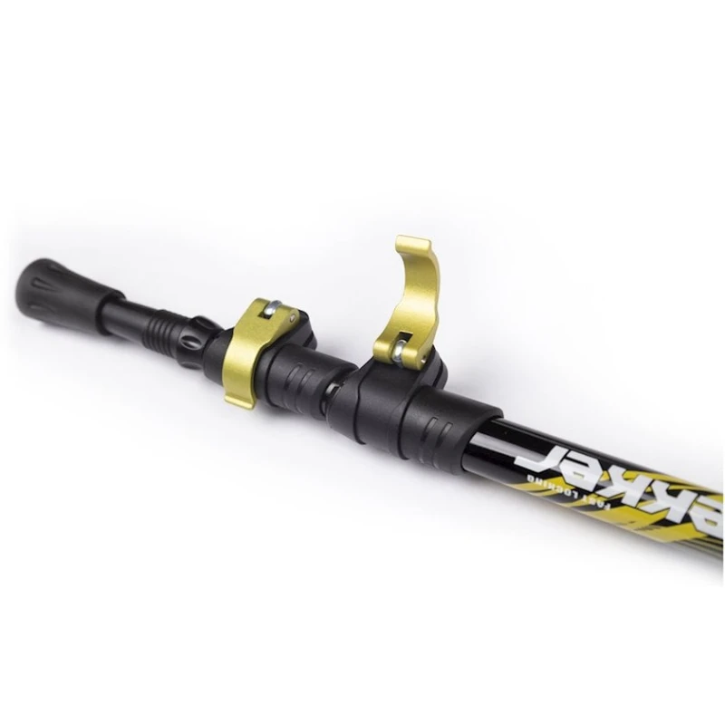 Треккинговые палки Evolite Trekker Quick-Lock, Black/Yellow, 1 шт Треккинговые палки Evolite Trekker Quick-Lock, Black/Yellow, 1 шт
