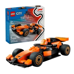 Конструктор LEGO City F1® Driver with McLaren Race Car 60442, 86 деталей, от 6 лет Конструктор LEGO City F1® Driver with McLaren Race Car 60442, 86 деталей, от 6 лет