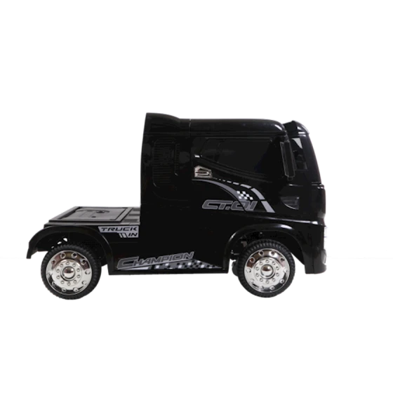 Uşaq elektrik avtomobili Kamaz JJ 2011, qara