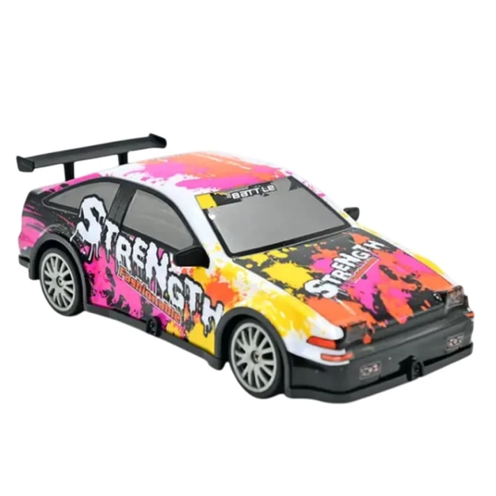 Radio ilə idarə olunan maşın Yile Toys Fierce Racer Drift, çəhrayı/sarı Radio ilə idarə olunan maşın Yile Toys Fierce Racer Drift, çəhrayı/sarı