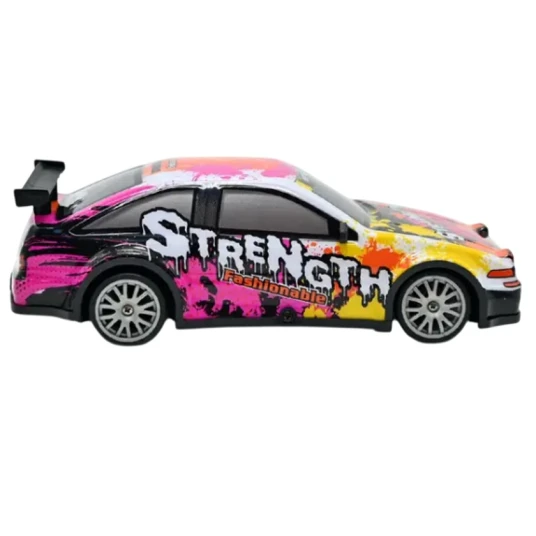 Radio ilə idarə olunan maşın Yile Toys Fierce Racer Drift, çəhrayı/sarı Radio ilə idarə olunan maşın Yile Toys Fierce Racer Drift, çəhrayı/sarı