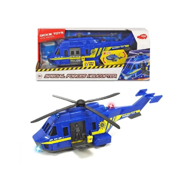 Вертолет Dickie Toys Полицейский 26 см свет/звук 3714009