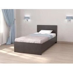 Односпальная кровать Art_tek_yataq (120) 15, ламинат, коричневый, 200x85x120 см