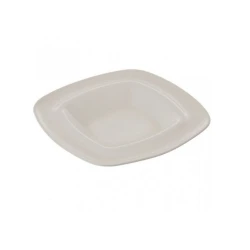 Тарелка глубокая Wilmax WL-991021 квадрат, 25.5 см, фарфор, белый