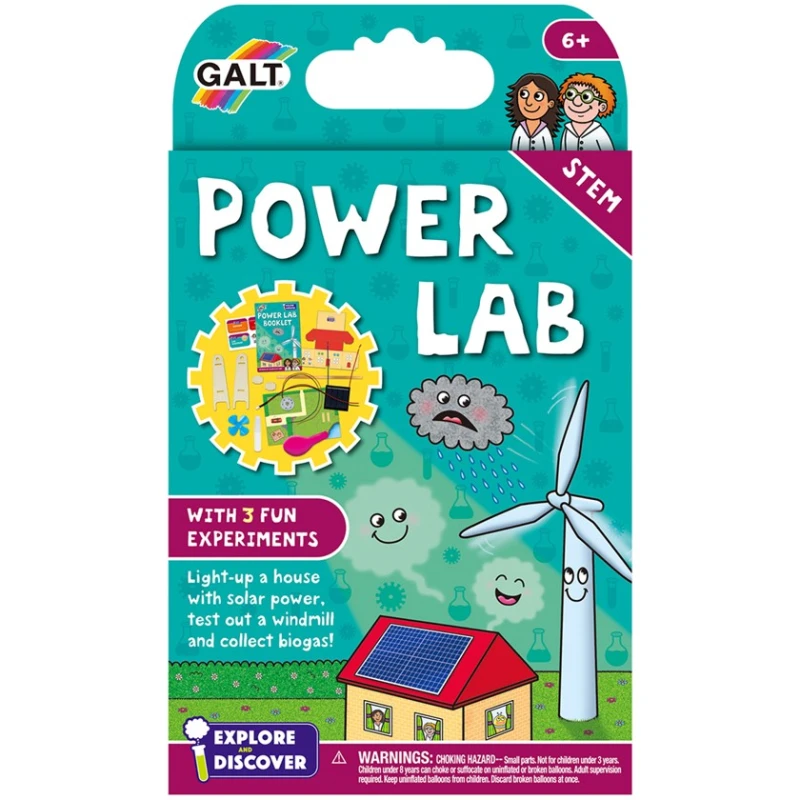 Развивающий игровой набор James Galt Power Lab STEM, 6+ лет