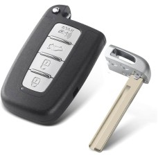 Avtomobil açarı aftoban0292 Hyundai üçün, qara