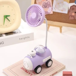Мини-вентилятор с USB, фиолетовый