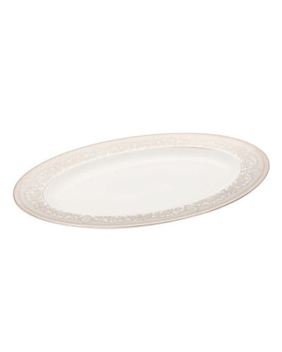 Boşqab dəsti Gipfel ARGENTO 40990 35, 5sm və 30, 5sm, 2 ədəd. Rəng: ağ. Material: çini
