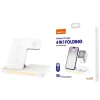 Simsiz enerji toplama cihazı Recci RCW-31 4in1 15W Magnetic Charger Holder, White Simsiz enerji toplama cihazı Recci RCW-31 4in1 15W Magnetic Charger Holder, White