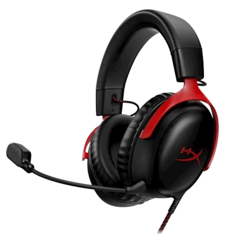 Наушники-гарнитура HyperX Cloud III (727A9AA) Black/Red