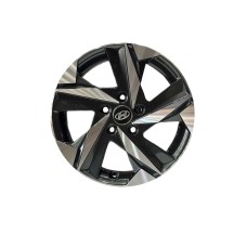 Təkər diskləri Hyundai R17 DSC296, gümüşü/qara
