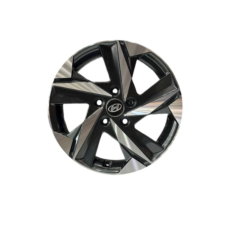 Колесные диски Hyundai R17 DSC296, серебристый/черный