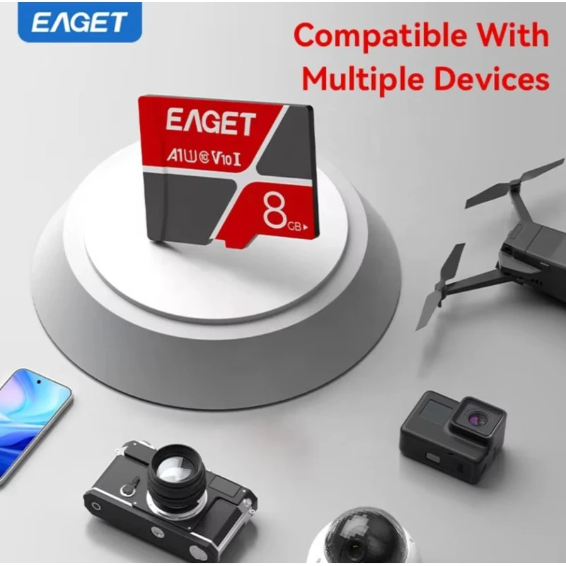 Карта памяти EAGET 8 ГБ MicroSDXC Class 10 Карта памяти EAGET 8 ГБ MicroSDXC Class 10