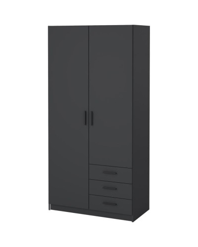 Şkaf Art Mebel Art-100-43, boz, 210х100х50 sm
