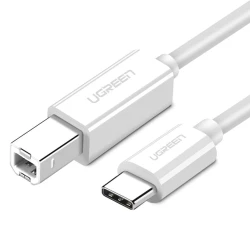 Кабель для принтера Ugreen US241 USB Type-C to USB B, 1.5 м