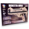 Игрушечный пистолет-конструктор Jiqile Beretta M92 3в1, 237 деталей