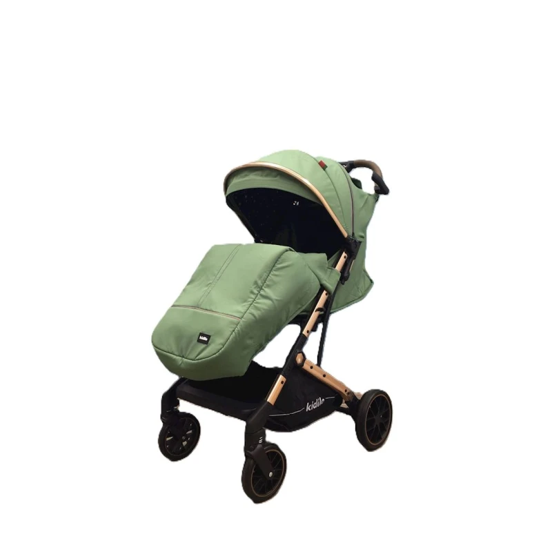Детская коляска Kidilo 623, зеленая