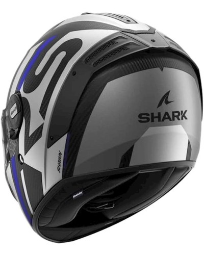 Motosikl dəbilqəsi Shark Spartan RS Carbon Shawn Mat, karbon, göy/gümüşü, ölçü L