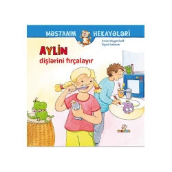 Книга Altun Kitab Aylin dişlərini fırçalayır, автор Anna Wagenhoff, Sigrid Leberer, 24 стр
