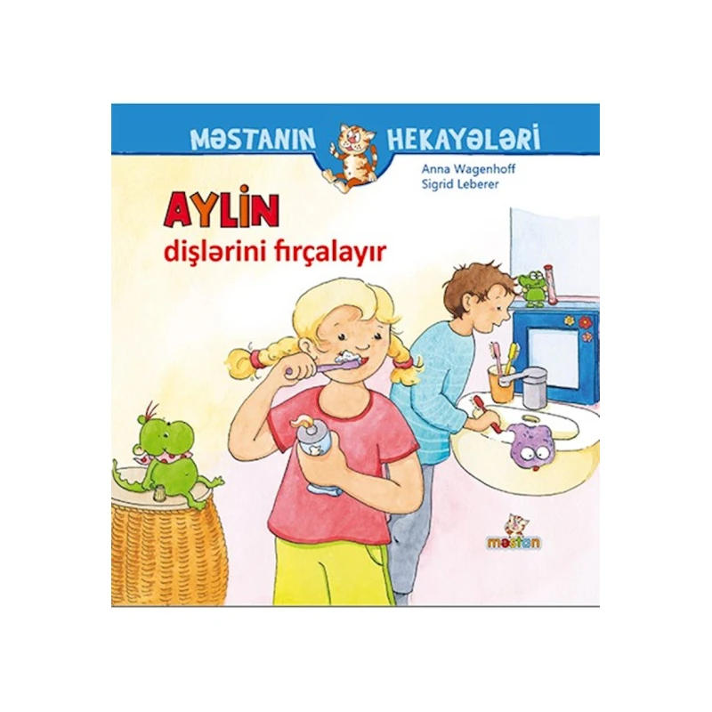 Книга Altun Kitab Aylin dişlərini fırçalayır, автор Anna Wagenhoff, Sigrid Leberer, 24 стр
