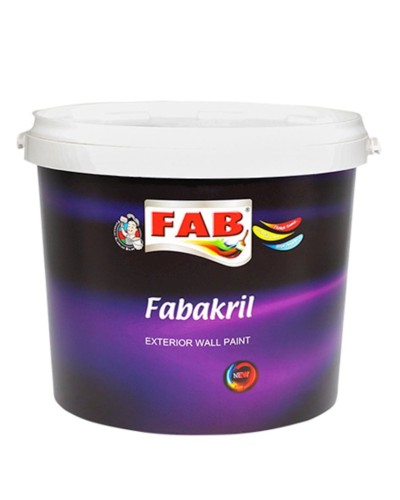 İnşaat boyası Fab boya Fabakril, 25 kq