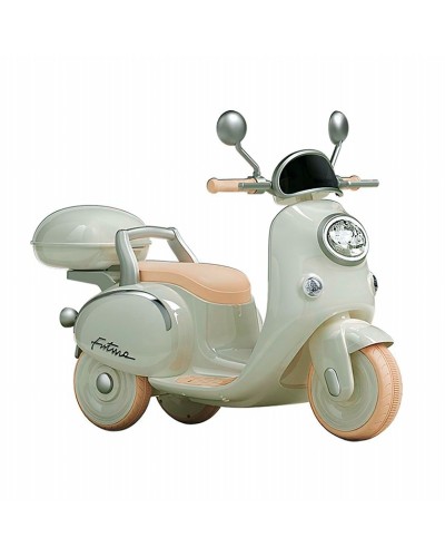 Uşaq elektrik motosikli HM3388, yaşıl, 3-6 yaş