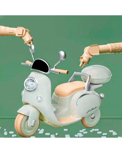 Uşaq elektrik motosikli HM3388, yaşıl, 3-6 yaş