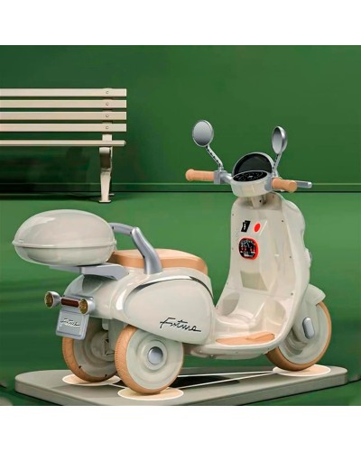 Uşaq elektrik motosikli HM3388, yaşıl, 3-6 yaş
